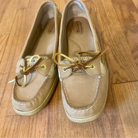 Sperry Top Sider Angelfish Gold Glitter Boat Shoe size 11 - Picture 9 of 12